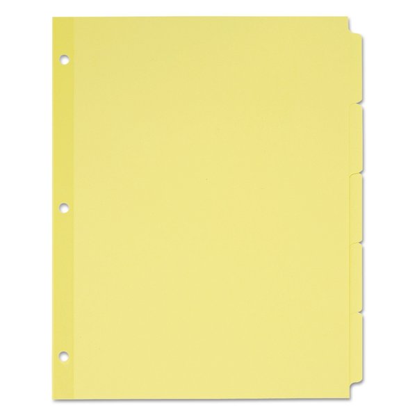 Avery Dennison Index Dividers 5 Tab, Multicolor, Pk36, Size: Letter 11501